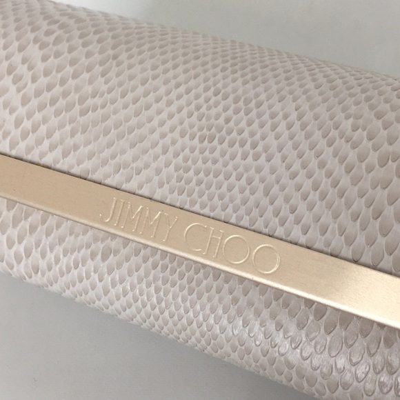 Jimmy Choo Accessories - Jimmy Choo Snakeskin Embossed Replacement Sunglasses Case